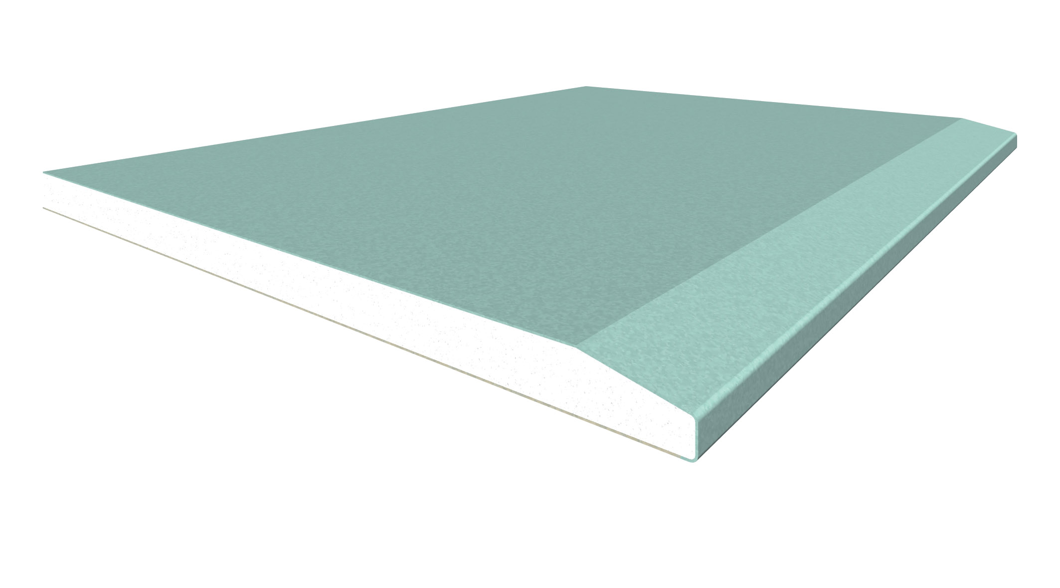 GYPSOTECH® GypsoPOCKET AQUA TIPO EH2: Placa em gesso cartonado