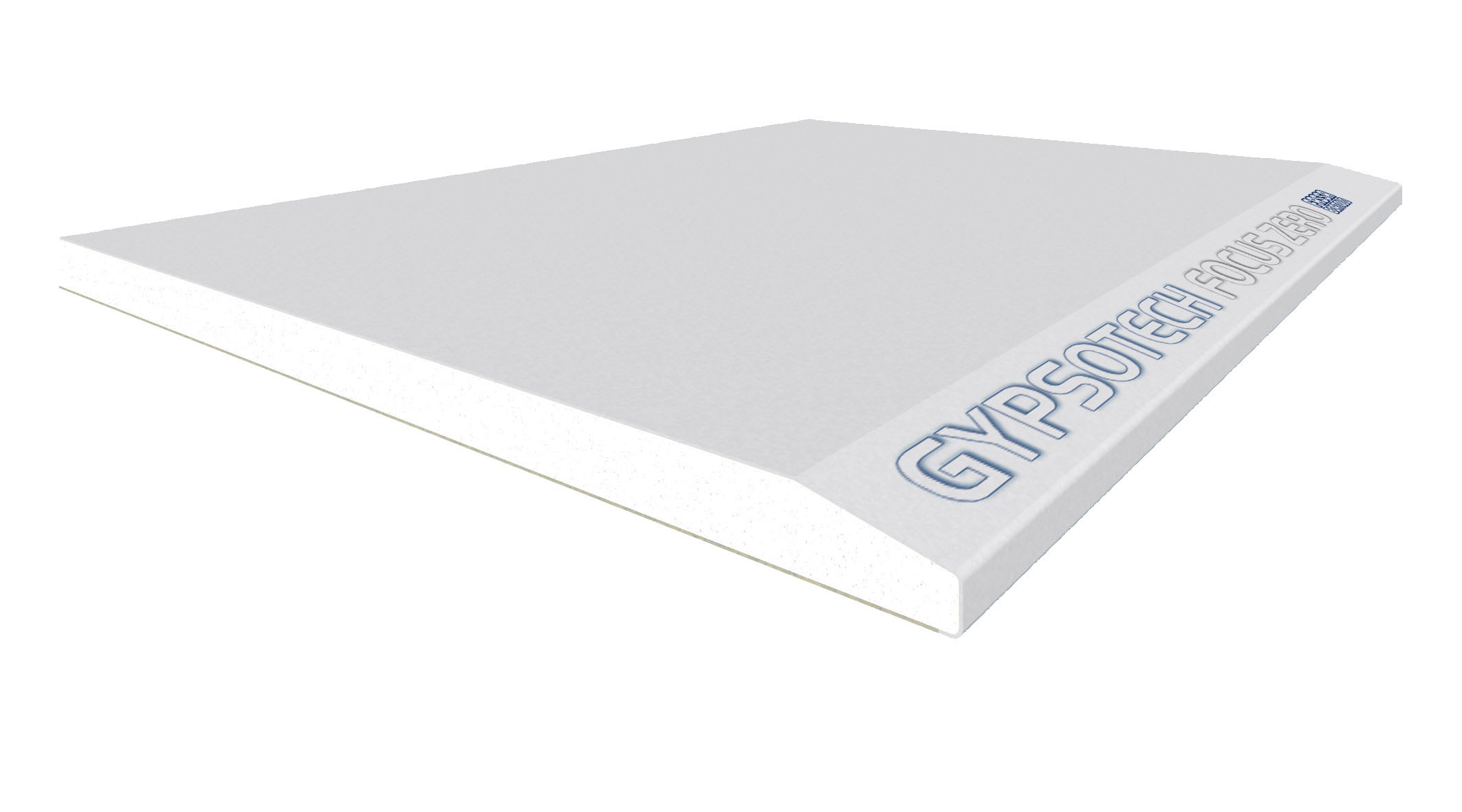 GYPSOTECH® FOCUS ZERO TIPO DFI: Placa em gesso cartonado